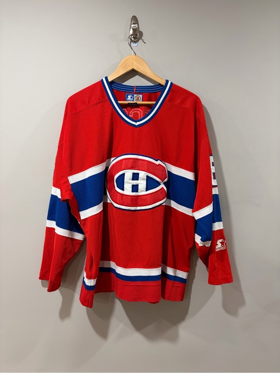 STARTER Other - Vintage Montreal Canadiens Mark Recchi #8 Starter NHL Hockey Jersey